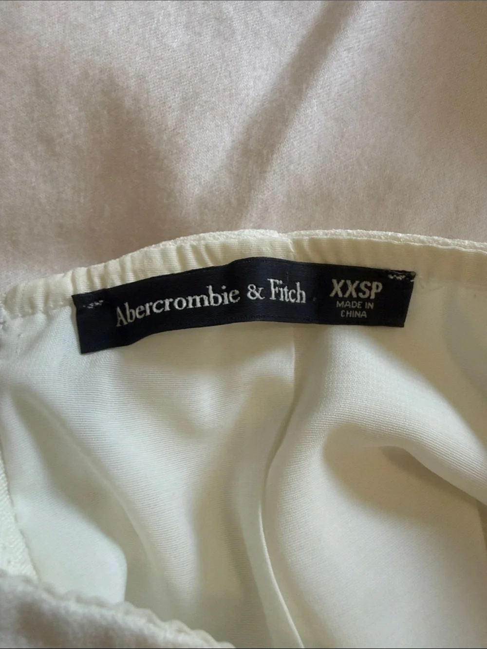 Abercrombie White Maxi Dress